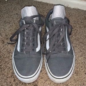Gray Old Skool Vans